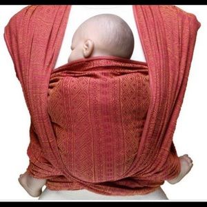 Golden Didymos cotton woven baby wrap